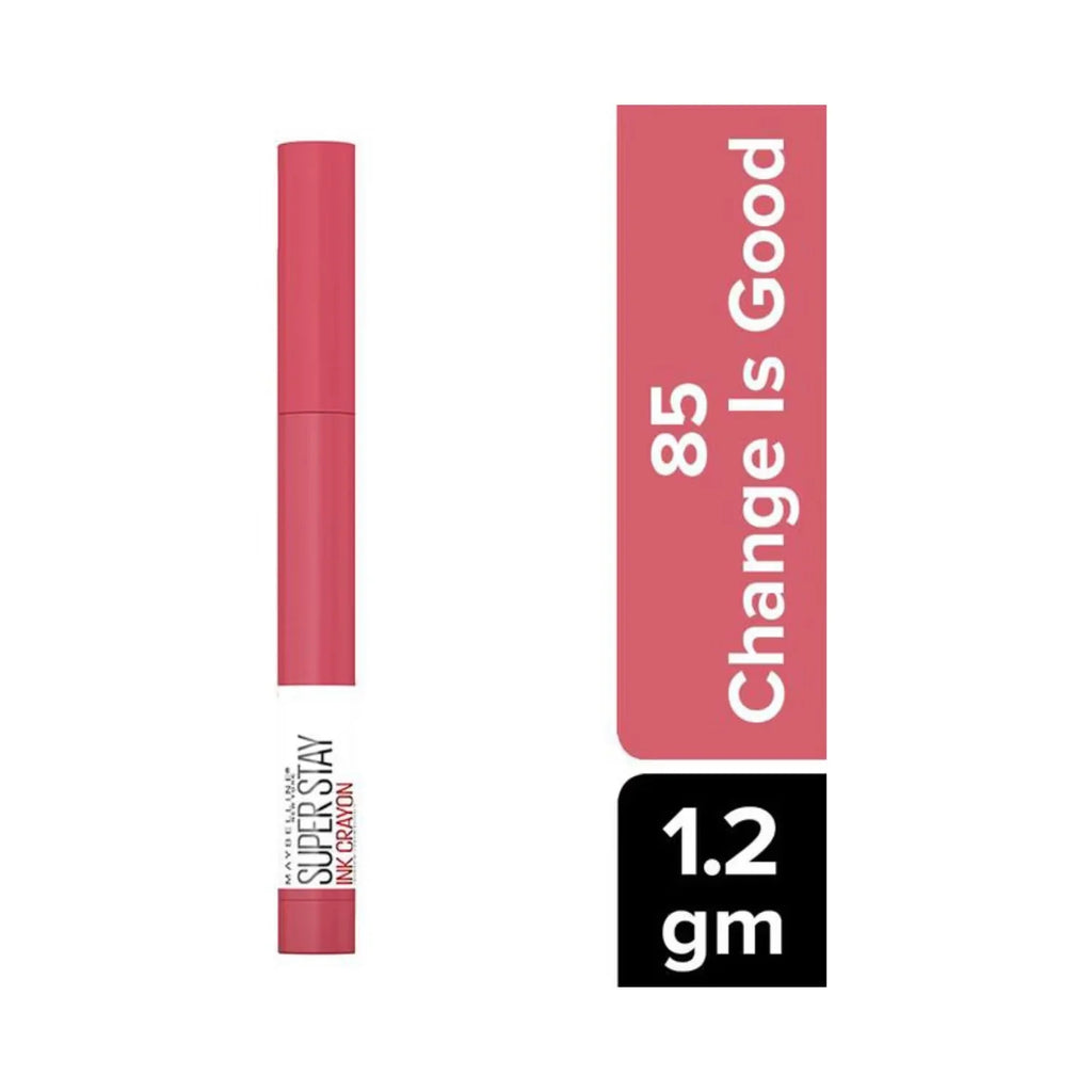 Maybelline New York Lipstick, Matte Finish Super Stay Crayon Lipstick