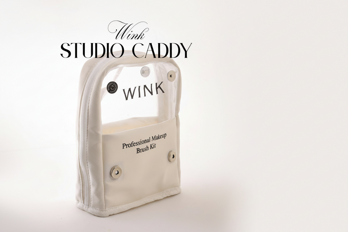 WINK Studio Caddy – Brush Bag & Holder